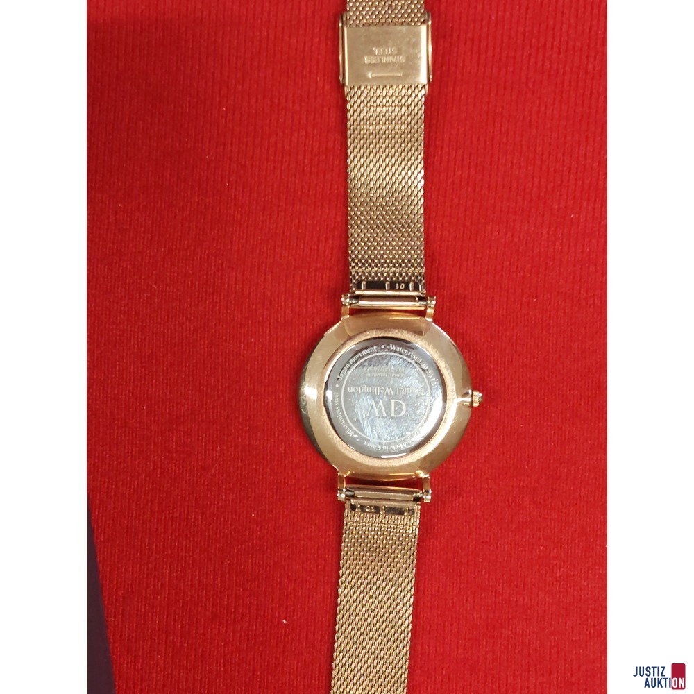 Damenarmbanduhr der Marke Daniel Wellington