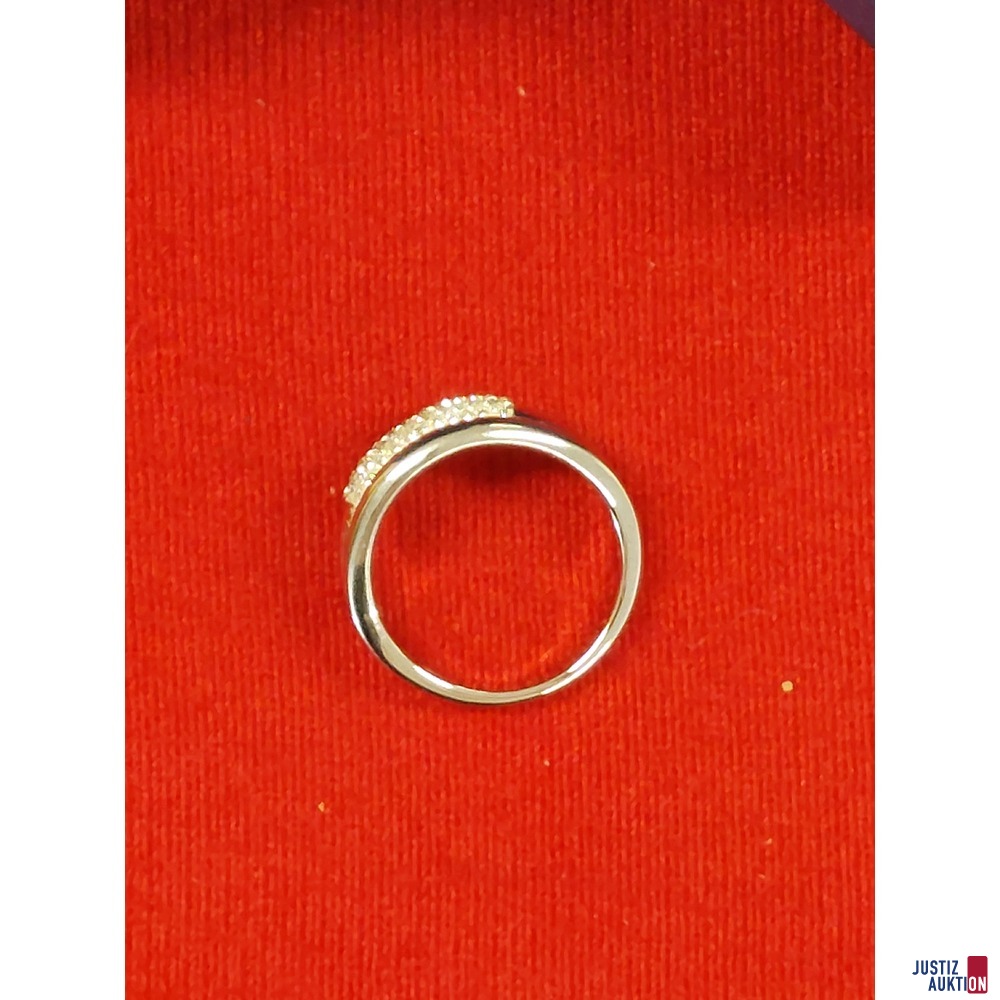 Swarovski Ring mit Swarovski Crystal Cypress