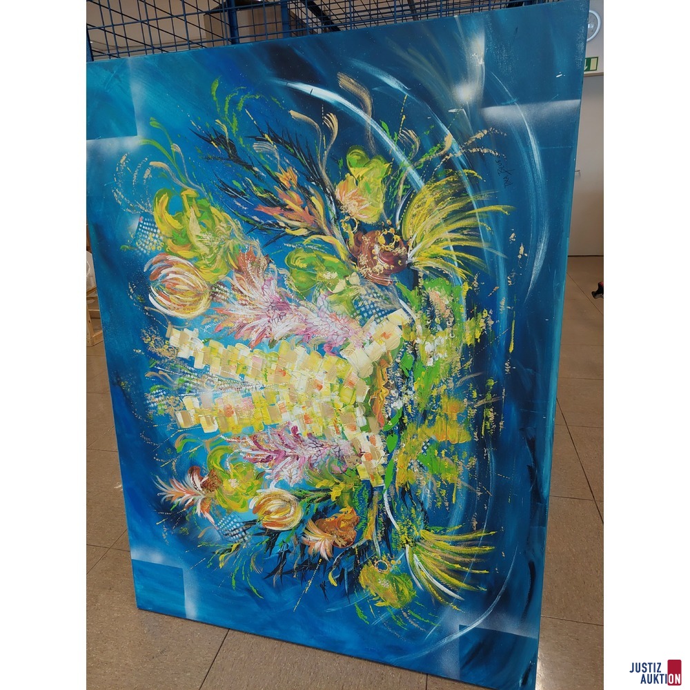 Bild von Tina Blue - Blumengesteck &lpar;Aquaris&rpar;