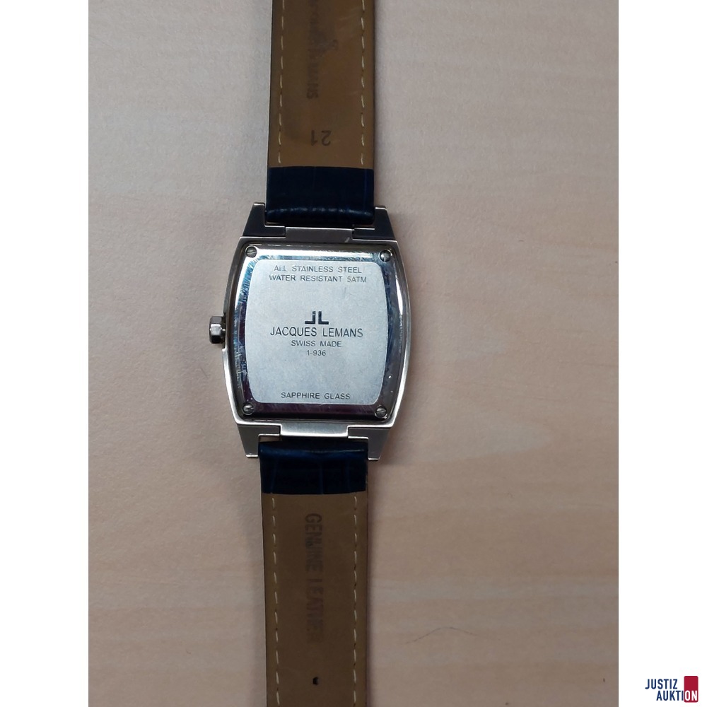 Herrenarmbanduhr der Marke Jacques LeMans