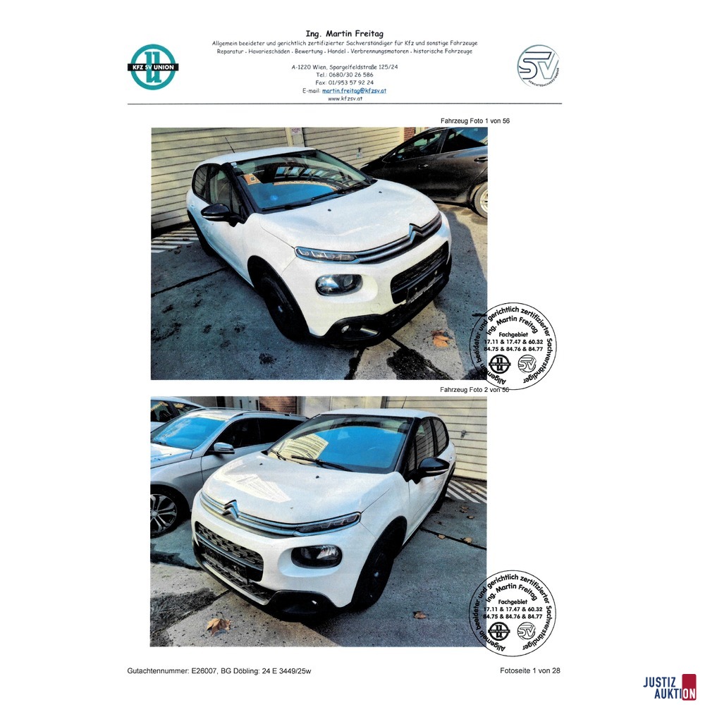 Citro&euml;n C3 III 1&comma;2 PureTech 82 Feel 5-Gang-Manuell