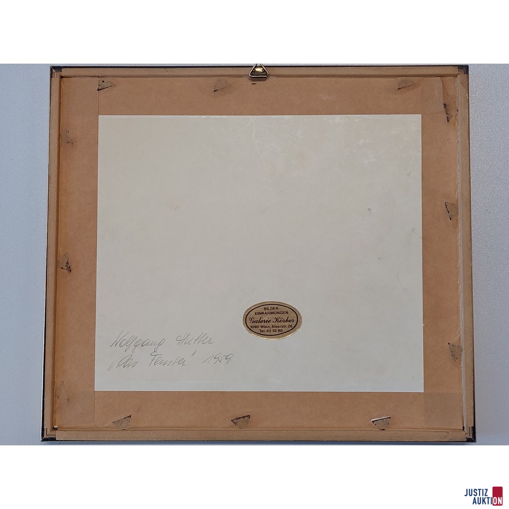 Bild von Hutter Wolfgang - Stilleben in einer Fenster&ouml;ffnung