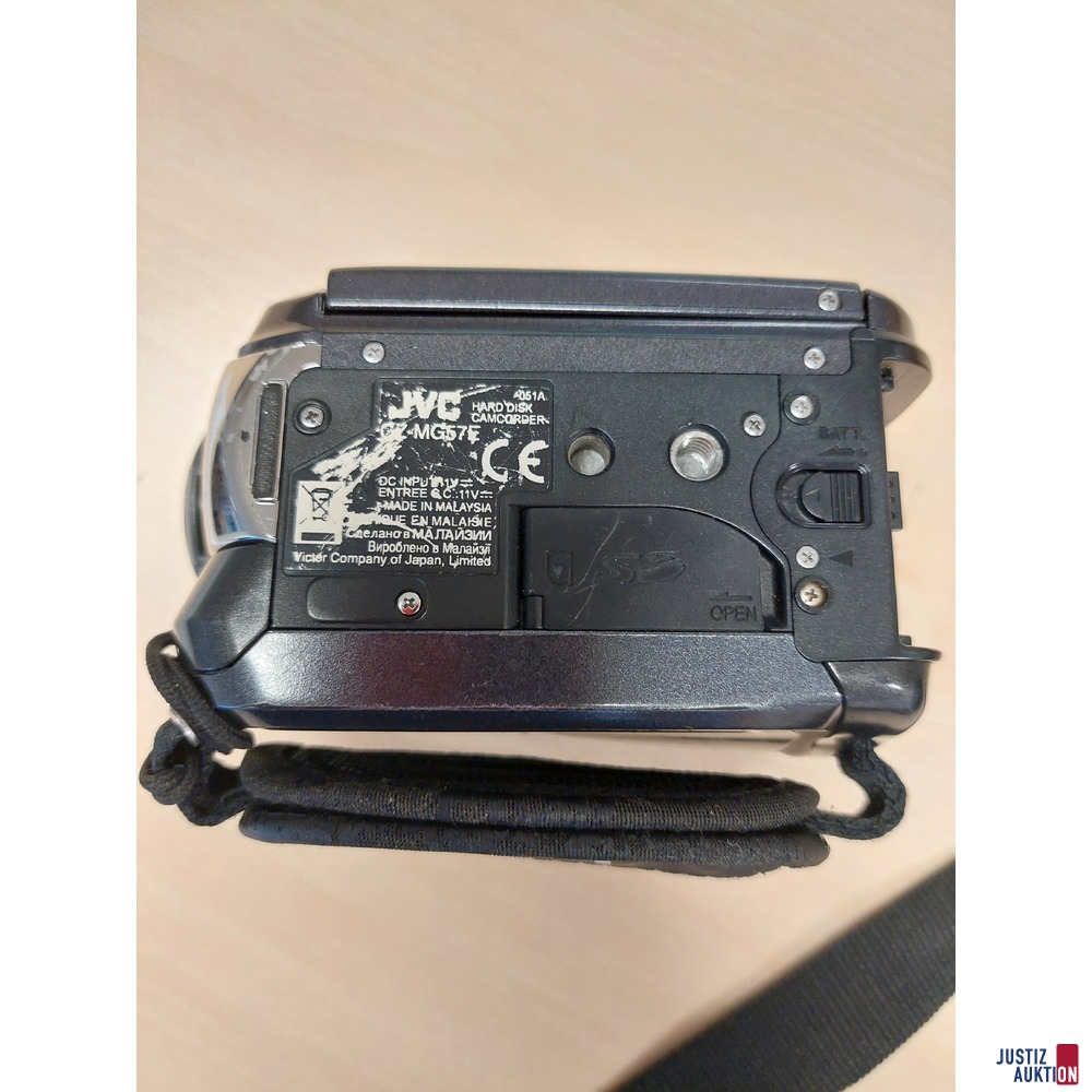 Camcorder der Marke JVC Model: GZ-MG57E