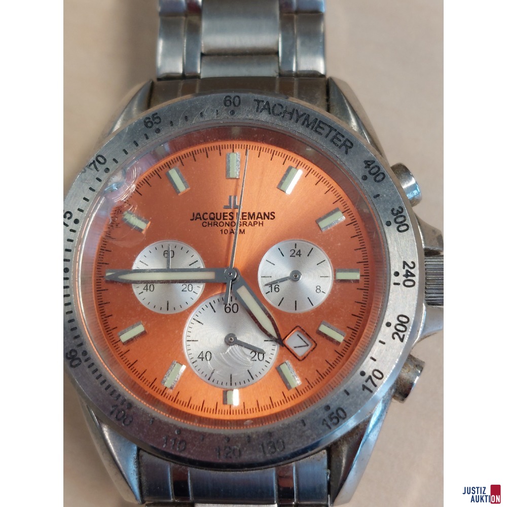 Herrenarmbanduhr der Marke Jaques Lemans