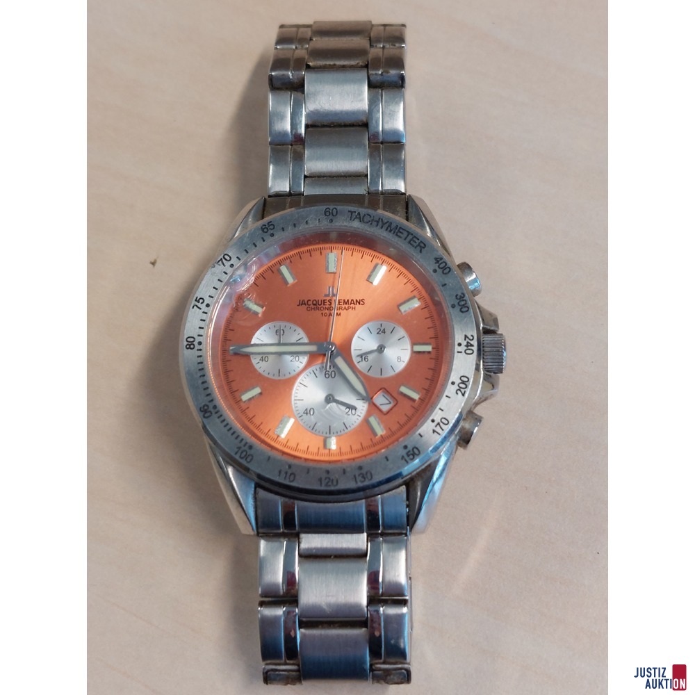 Herrenarmbanduhr der Marke Jaques Lemans