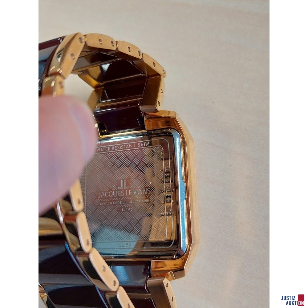 Herrenarmbanduhr der Marke Jaques Lemans
