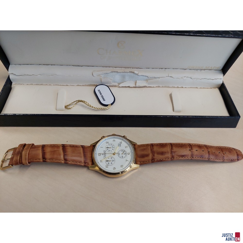 Herrenarmbanduhr der Marke Charmex