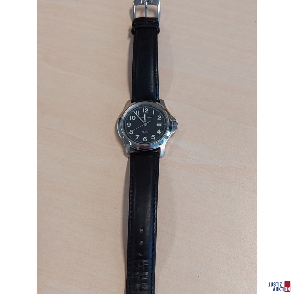 Herrenarmbanduhr der Marke Jaques Lemans