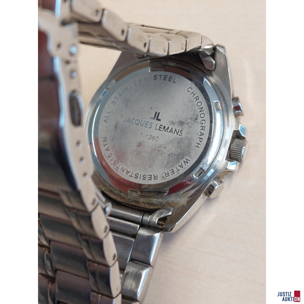 Herrenarmbanduhr der Marke Jaques Lemans