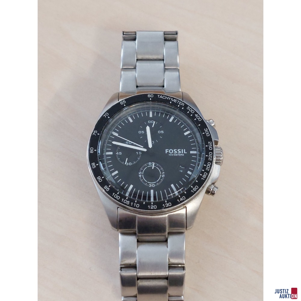 Herrenarmbanduhr der Marke Fossil