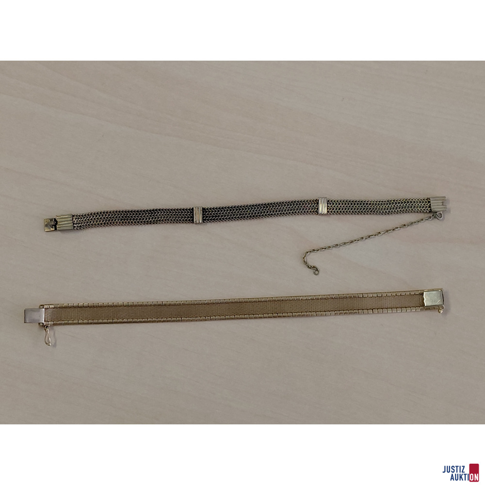 Armkette 585 &permil; amtspunziert