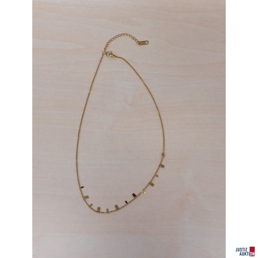 Damenhalskette Ankermuster 750 &permil; punziert&comma; 45 cm lang&comma; 2&comma;5 g