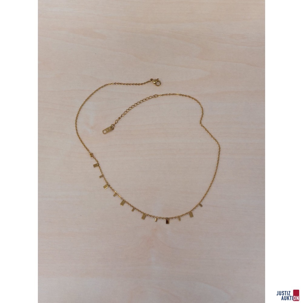 Damenhalskette Ankermuster 750 &permil; punziert&comma; 45 cm lang&comma; 2&comma;5 g
