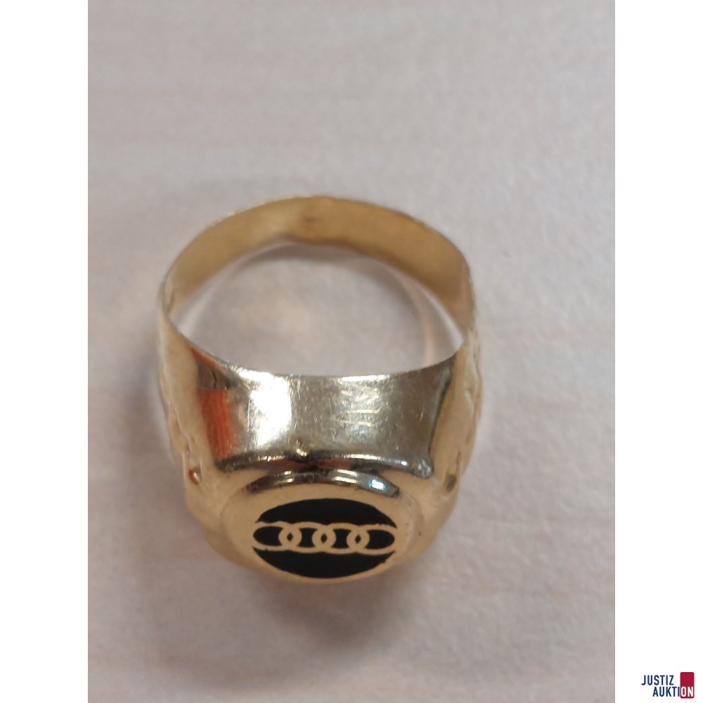 1 Ring 585‰ Gelbgold punziert Gr. 50 3,5 g