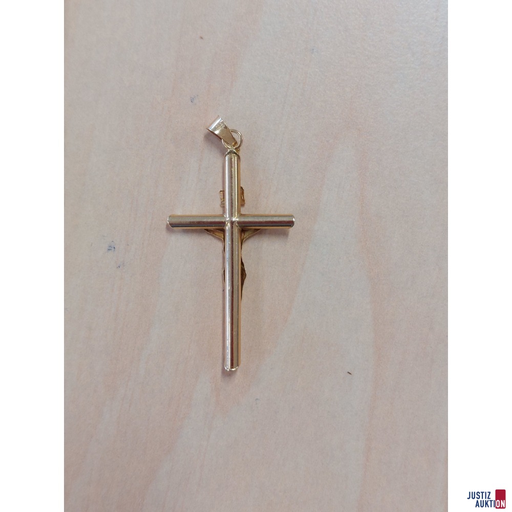 Halskette 585 ‰ Gelbgold amtspunziert Länge 45 cm