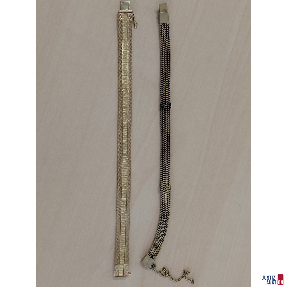 Armkette 585 &permil; amtspunziert