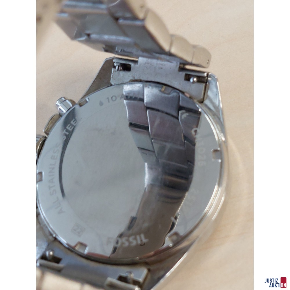 Herrenarmbanduhr der Marke Fossil