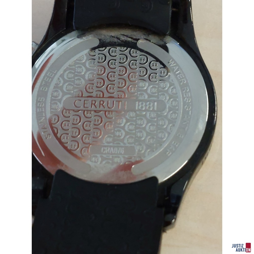Herrenarmbanduhr der Marke Cerruti