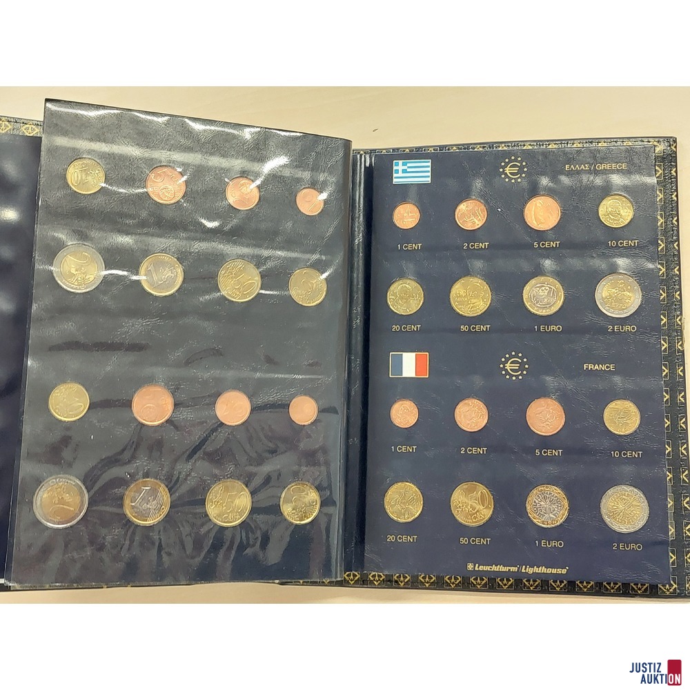 Sammelalbum an Eurom&uuml;nzen 12 L&auml;nder Sammelalbum an Eurom&uuml;nzen 12 L&auml;nder