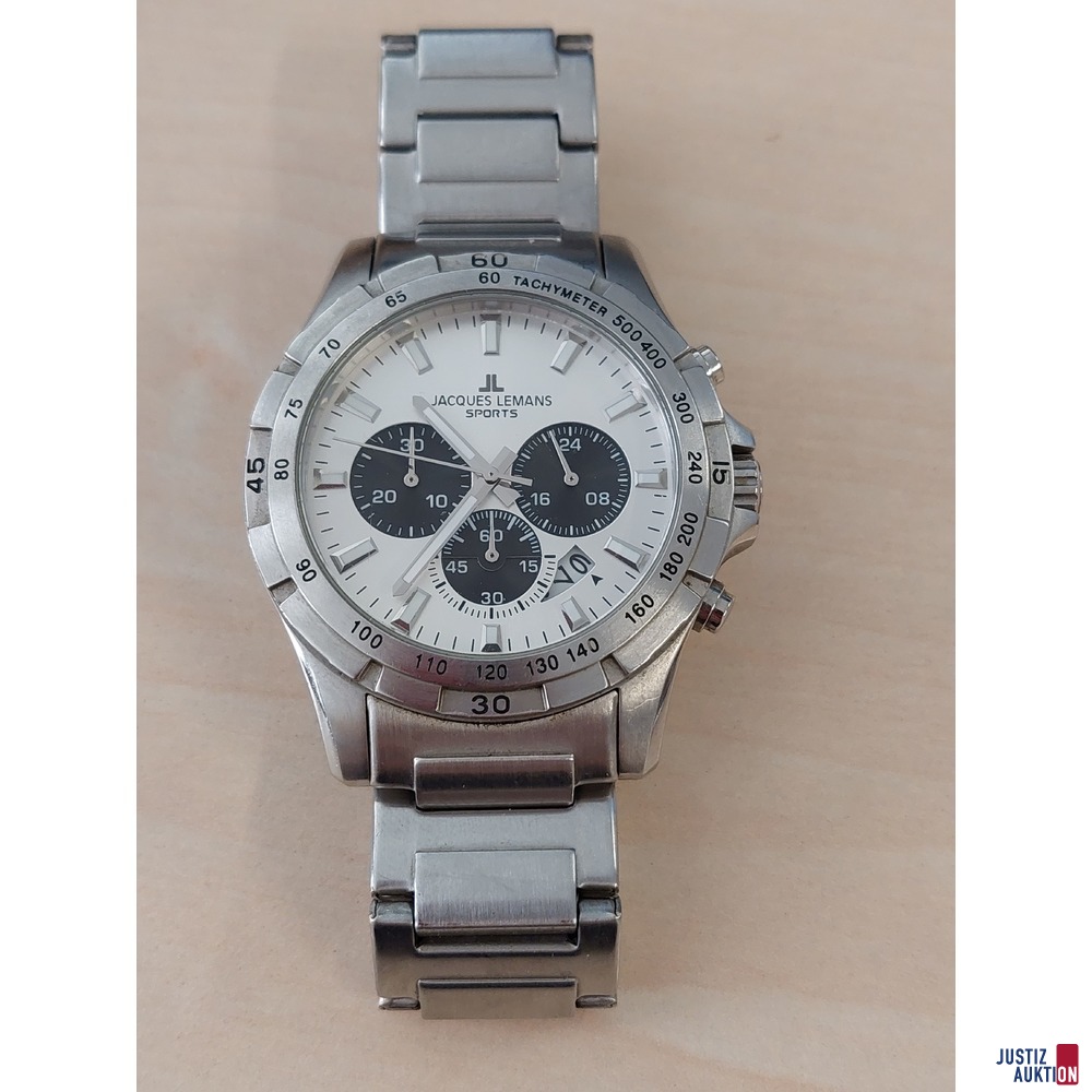 Herrenarmbanduhr der Marke Jacques Lemans