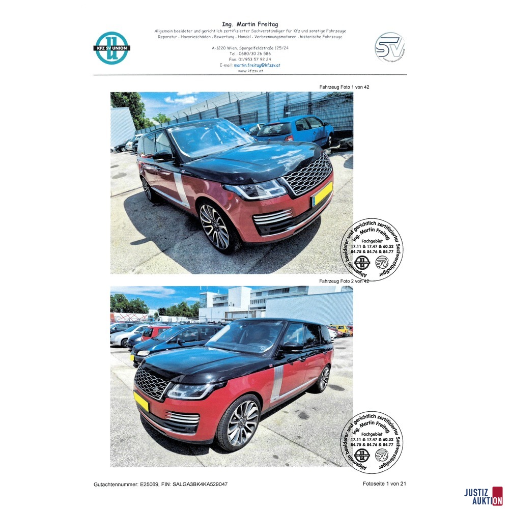 Land Rover Range Rover LWB 3,0 TDV6 Autobiography Aut.