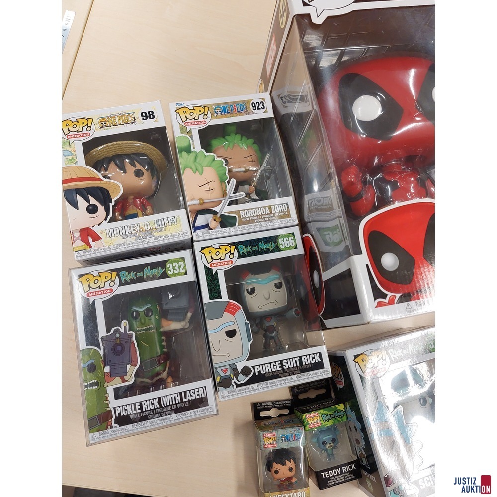 Konvolut bestehend aus 17 Funko POP&excl;