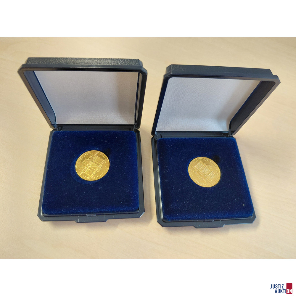 2 Wiener Philharmoniker ATS 500&comma; 1&sol;4Unze 999&comma;9 &permil;
