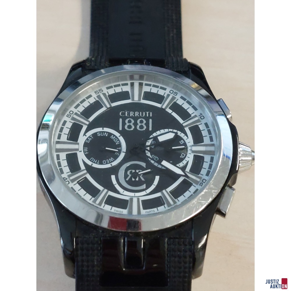 Herrenarmbanduhr der Marke Cerruti