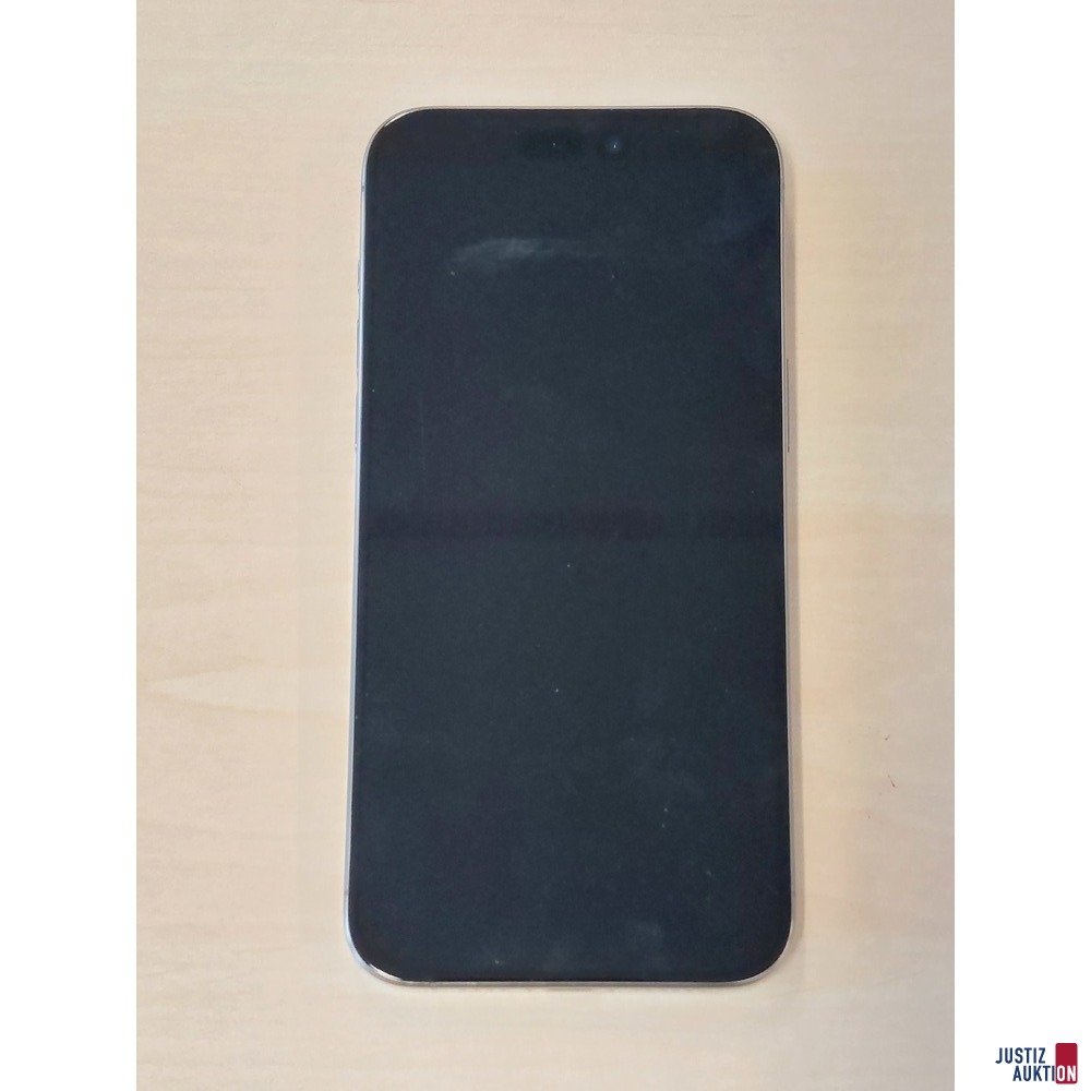 Handy der Marke Apple iPhone 15 Pro gebraucht/Gebrauchsspuren vorhanden