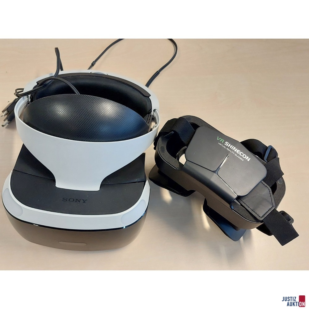 VR Brille der Marke Sony inkl&period; Ersatzeinsatz