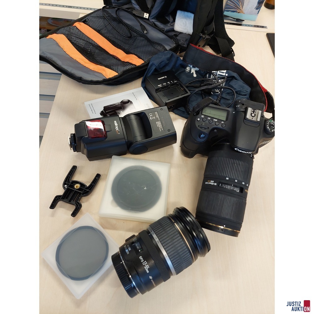 Digitalkamera der Marke Canon EOS 60D