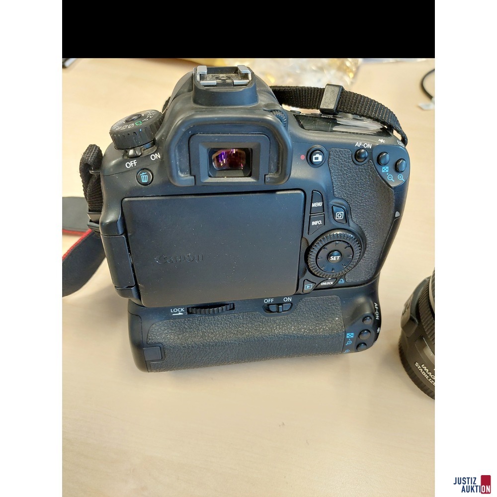 Digitalkamera der Marke Canon EOS 60D