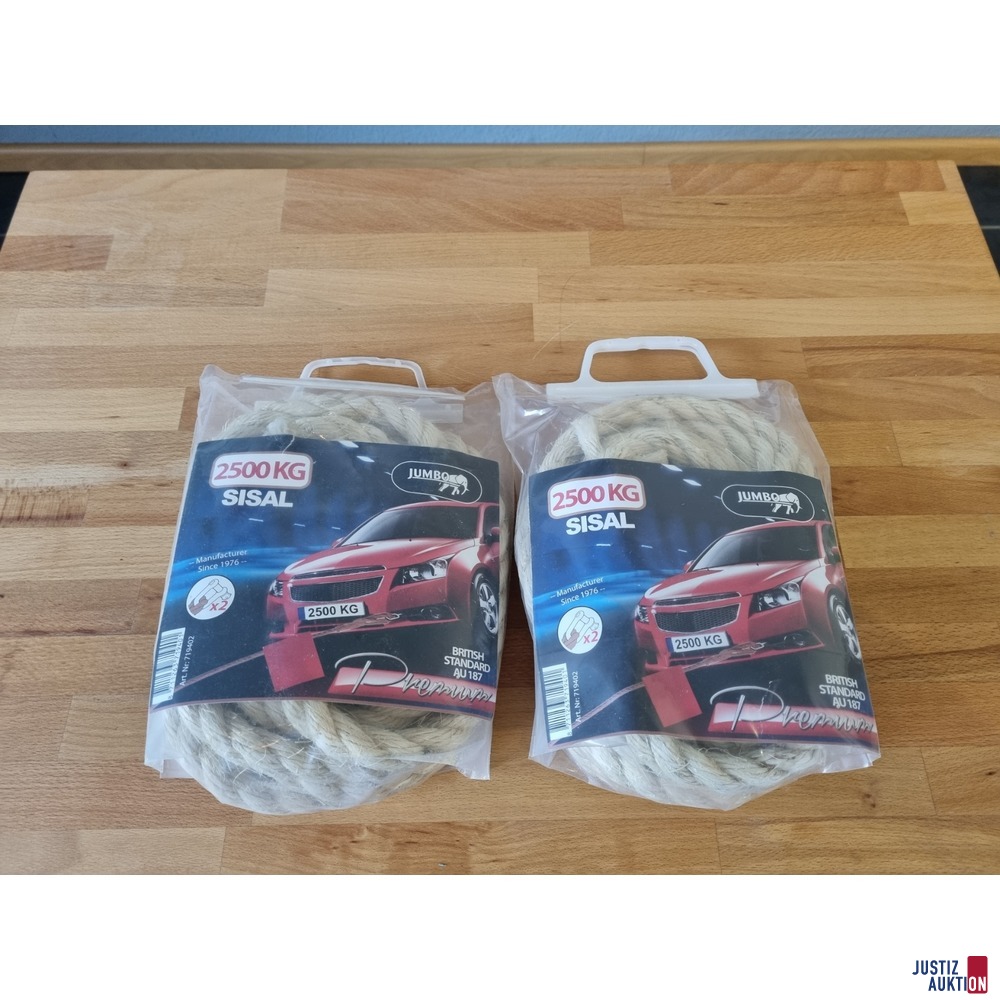 Packungen Abschleppseil