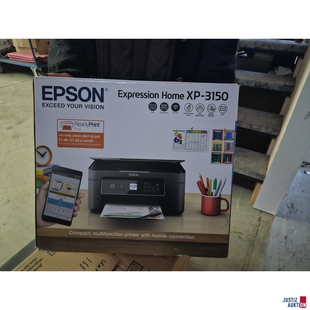 Drucker original verpackt