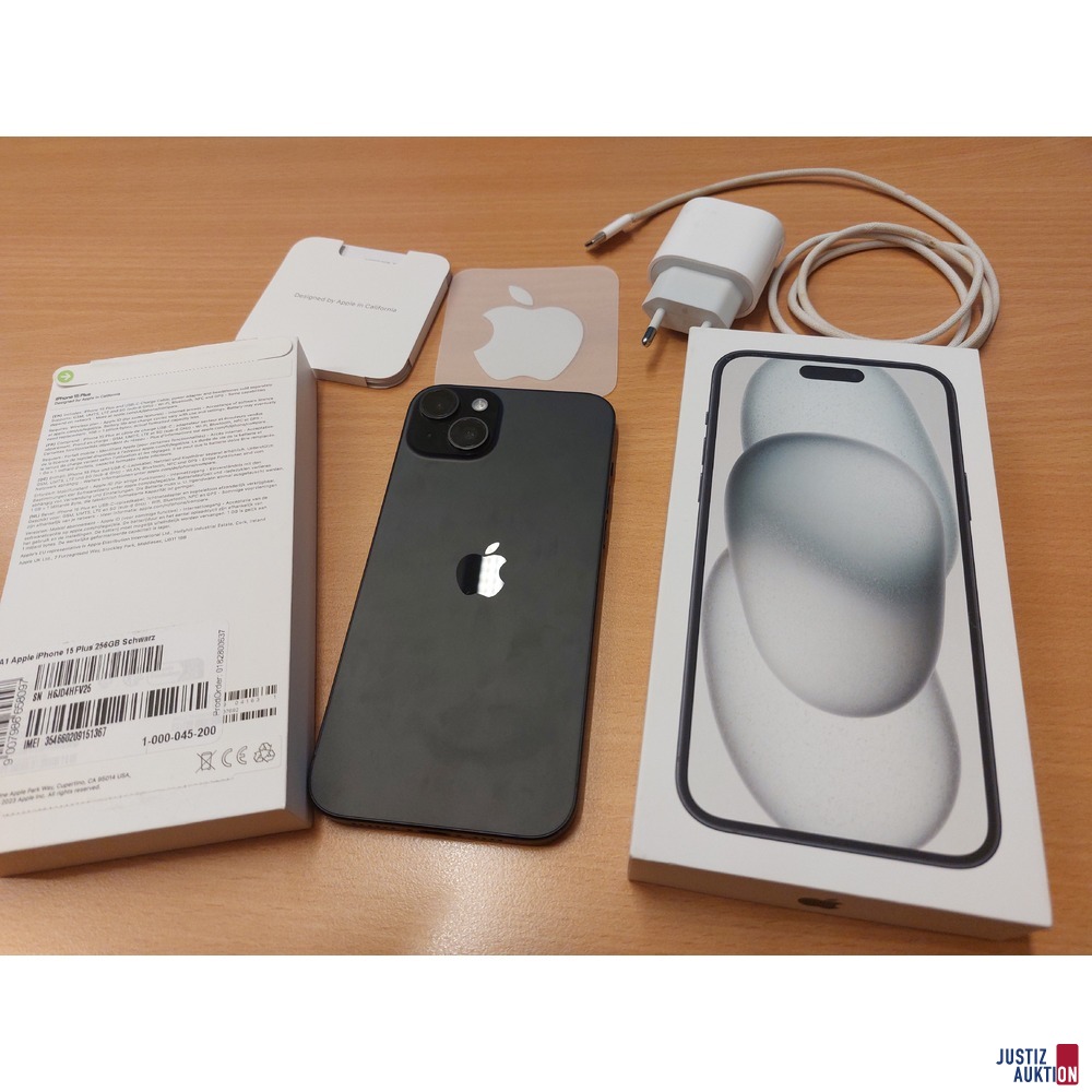 iPhone 15 Plus 256GB neuwertig ca. 3 Monate alt