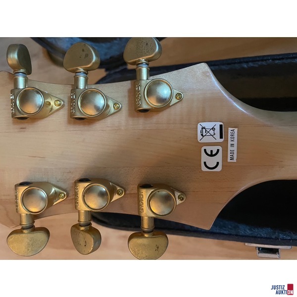 Gitarrenkopf Rückseite