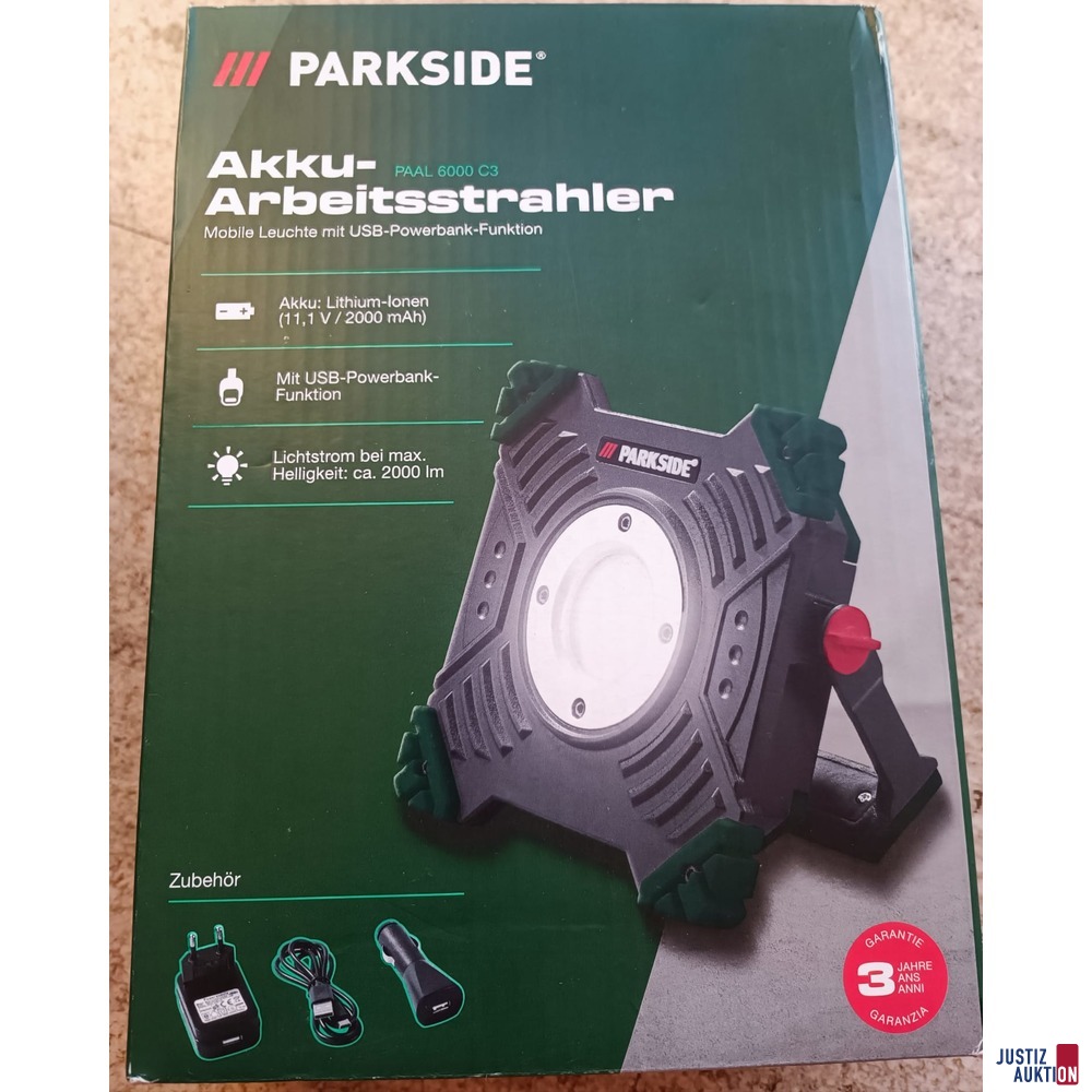Akku Arbeitsstrahler