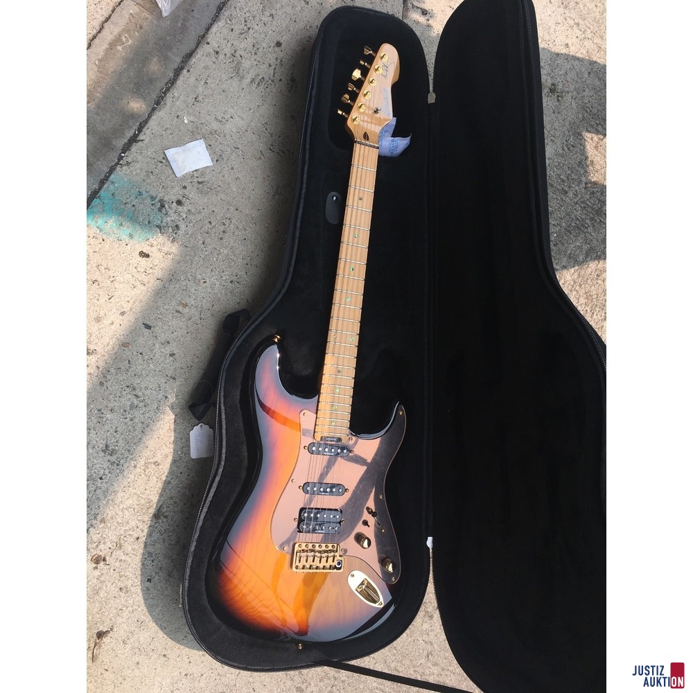 Gitarre inklusive Koffer