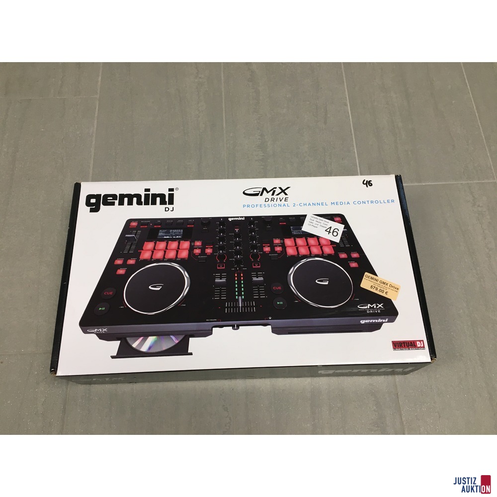 GEMINI GMX Drive Dual Media Controller