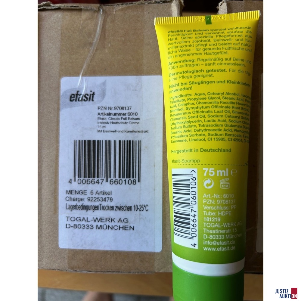 Fuß Balsam