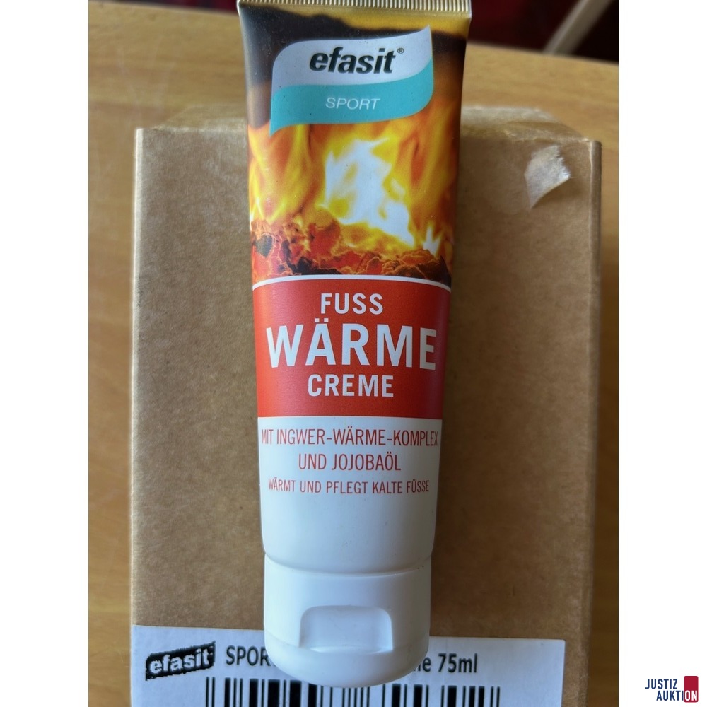 Fußwärme Creme