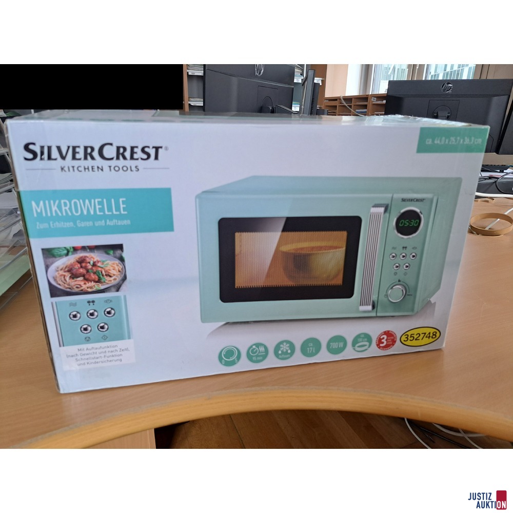 Mikrowelle der Marke Silver Crest