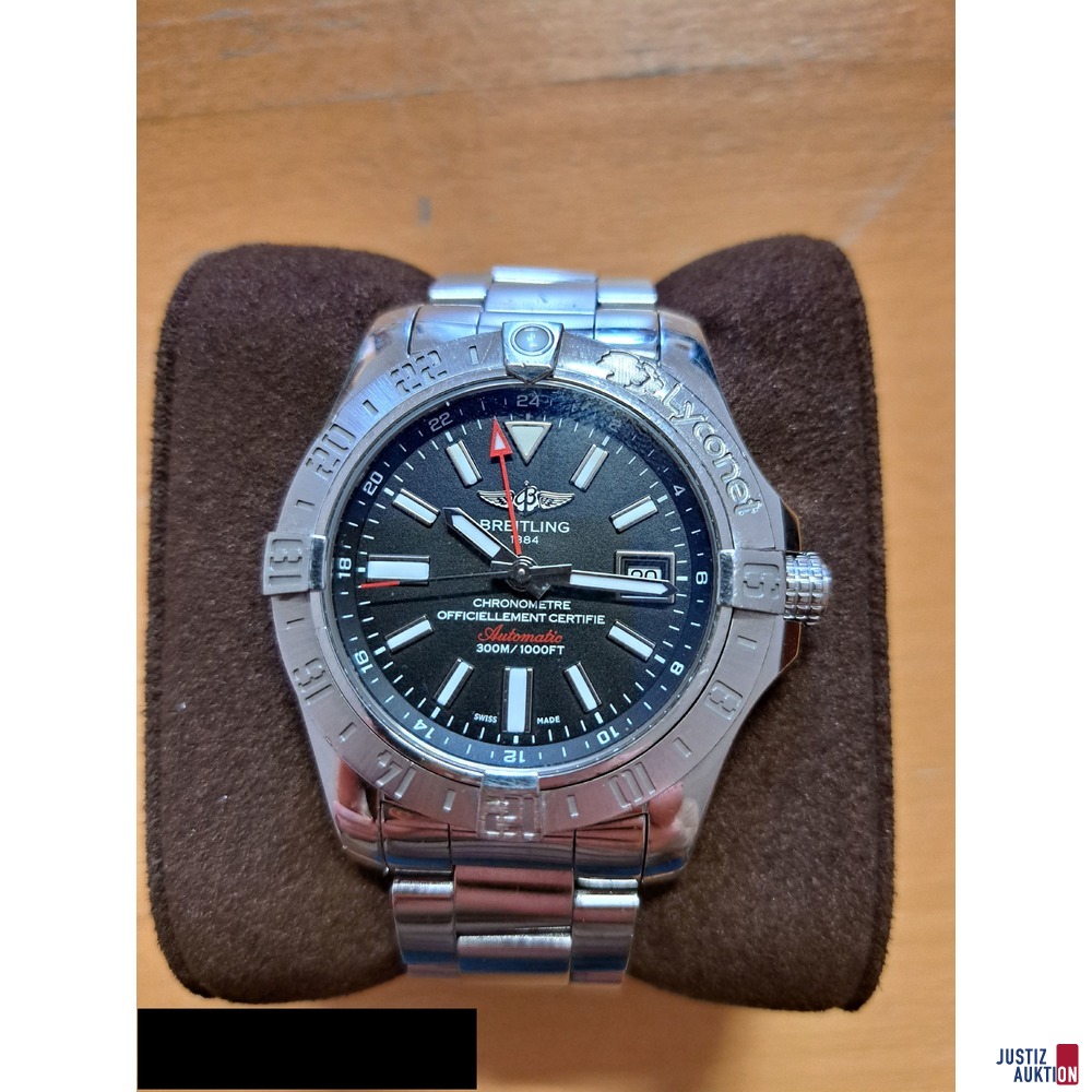 Breitling Herrenuhr Swiss Made&nbsp;&nbsp;Automatic Avanger II GMT A3239011