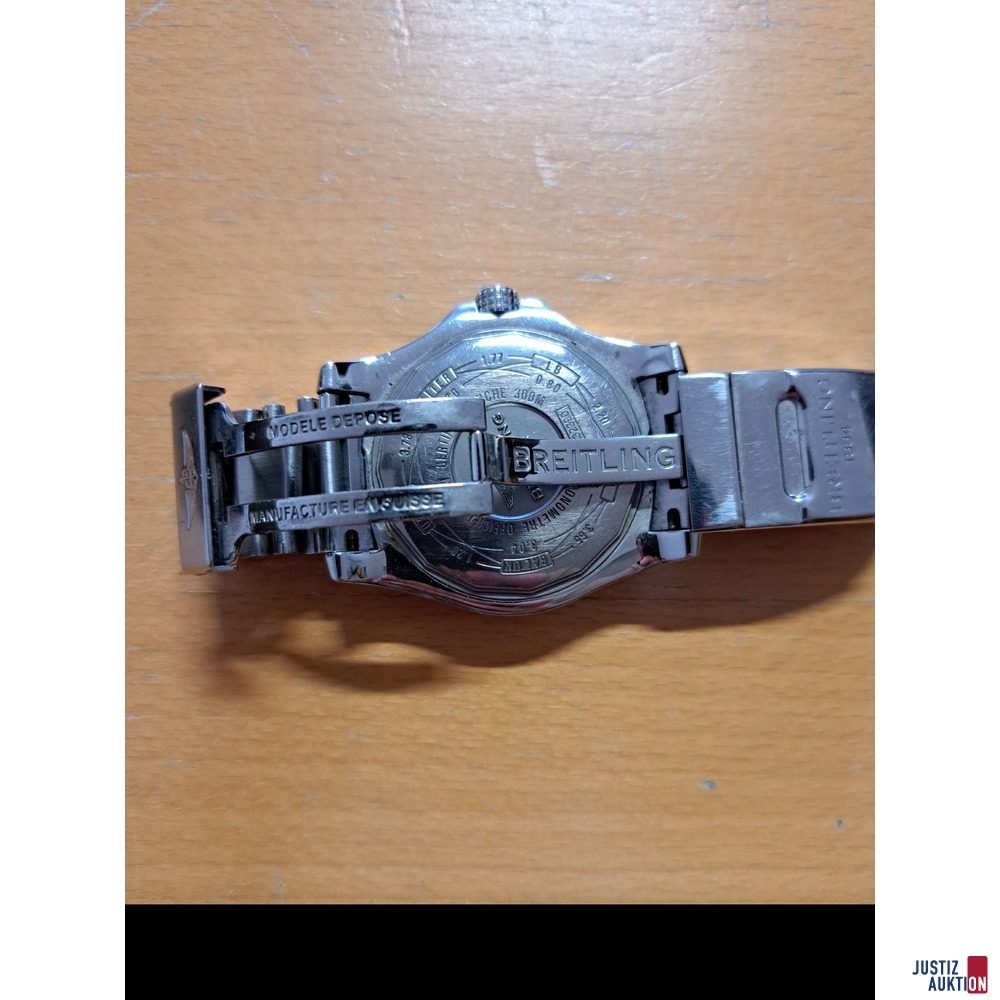 Breitling Herrenuhr Swiss Made&nbsp;&nbsp;Automatic Avanger II GMT A3239011