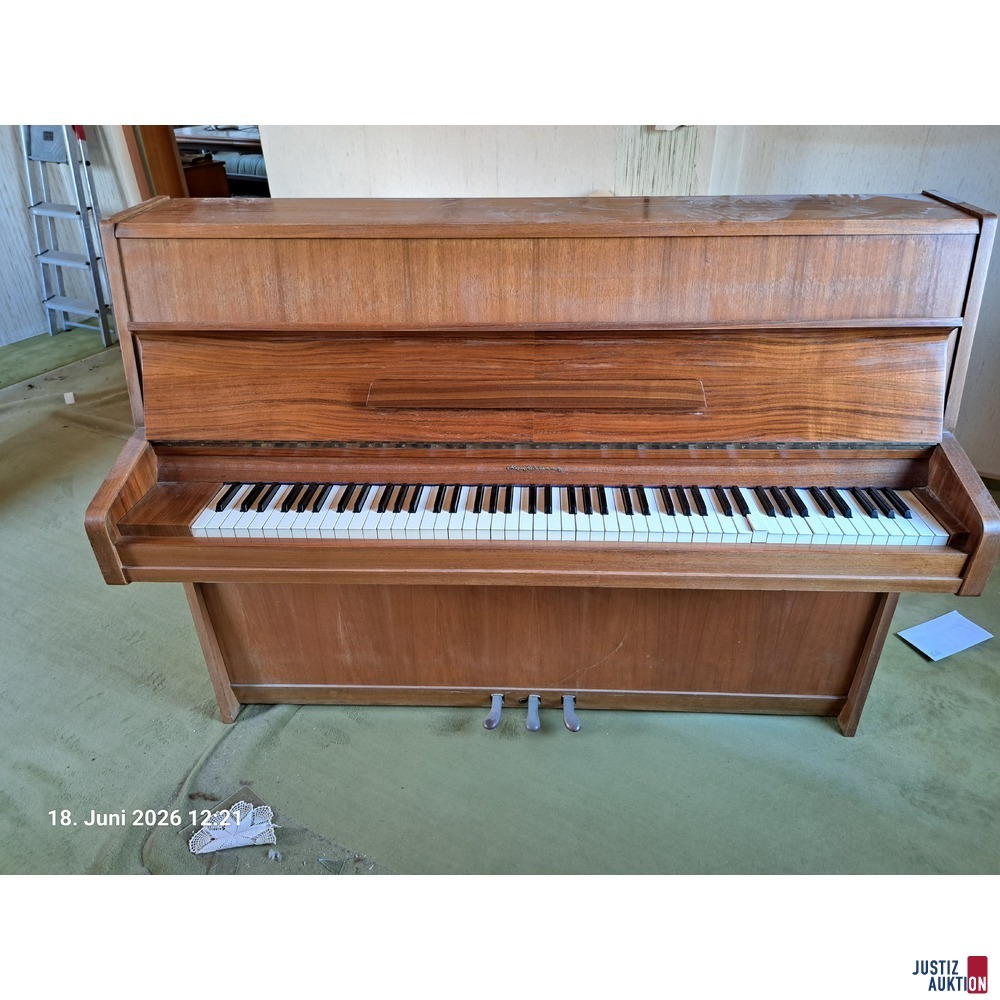 Klavier&sol;Piano der Marke &apos&semi;Hugo Stelzhammer&apos&semi; aus Holz