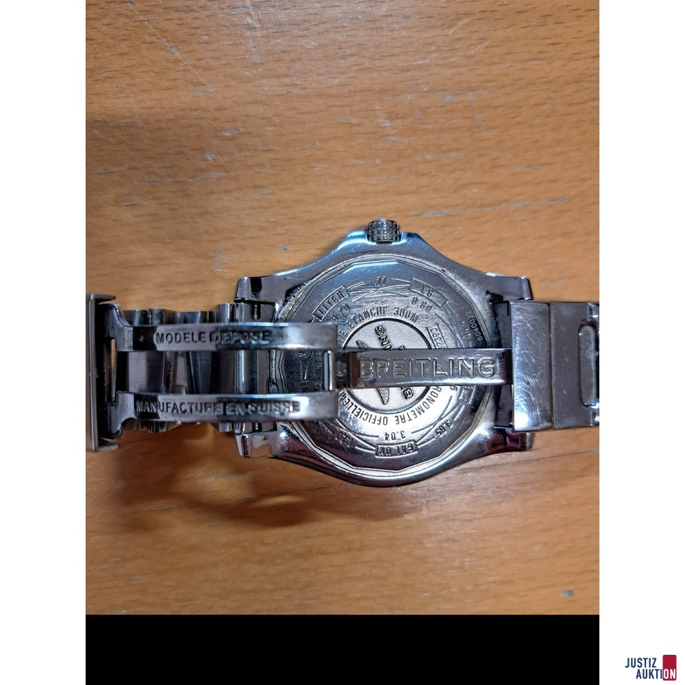 Breitling Herrenuhr Swiss Made&nbsp;&nbsp;Automatic Avanger II GMT A3239011