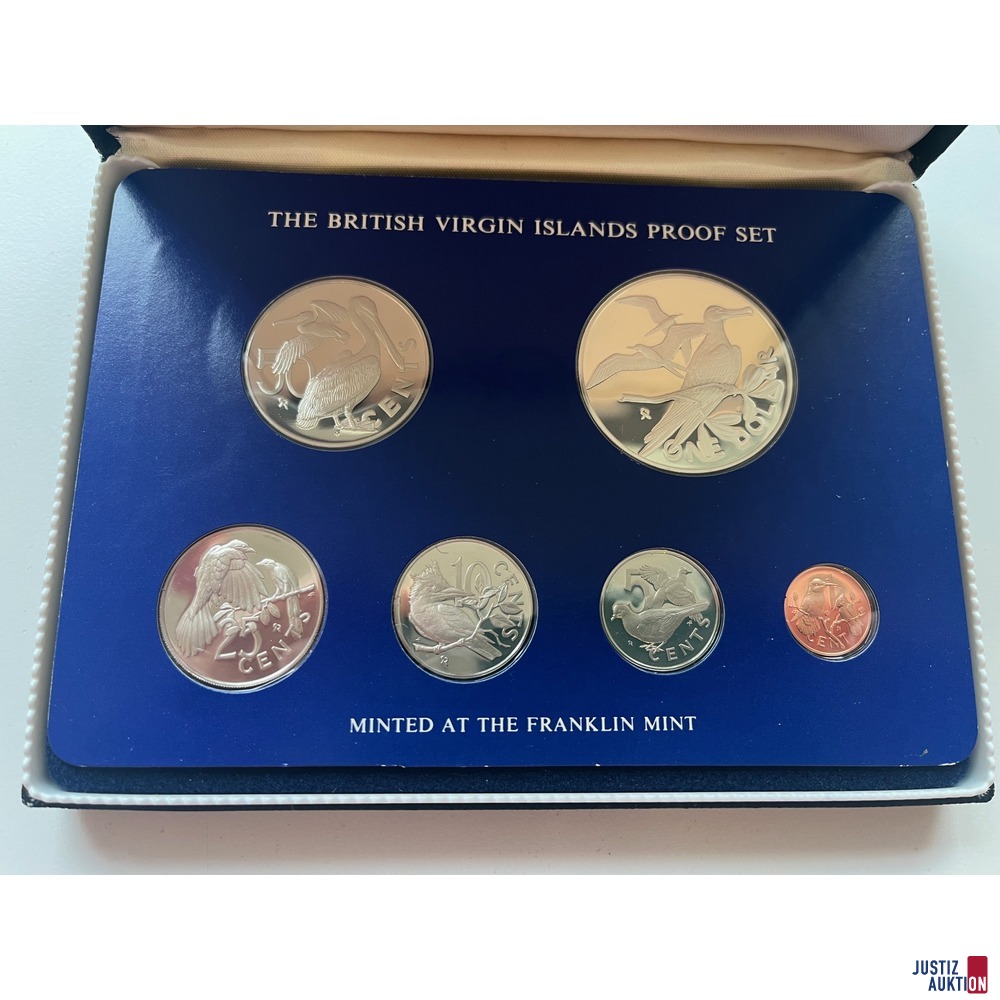 Münzen der britischen Jungferninseln