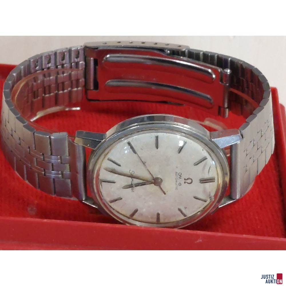 Vintage Herrenarmbanduhr der Marke Omega Seamater