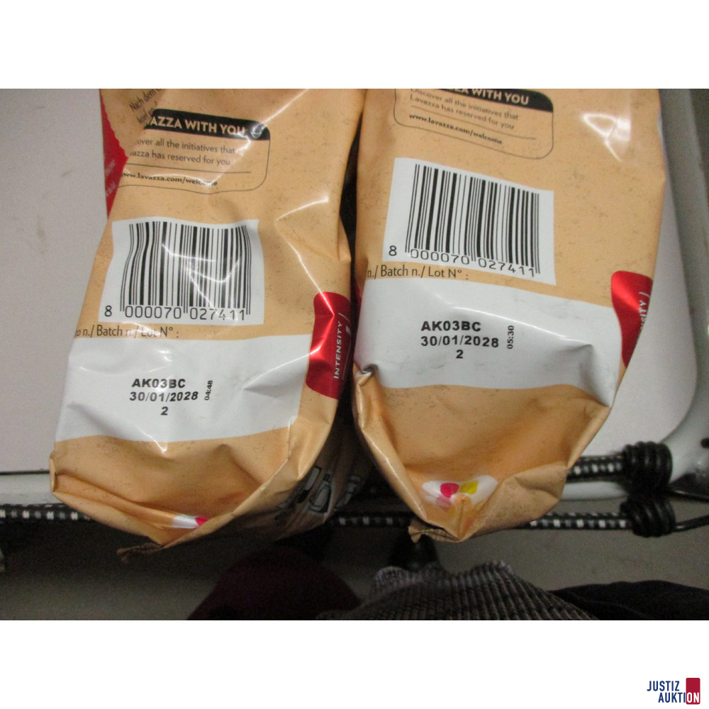 Lavazza Kaffeebohnen 5 Pakete – foto 4 – kavel bij Justiz-Auktion, Mönchengladbach