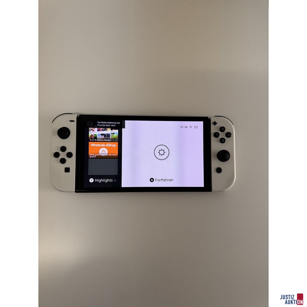 eingeschaltete Switch